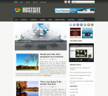 Хостинг шаблон для wordpress: HostSite