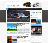 Автомобильный шаблон WordPress от NewWpThemes: SuvOnline