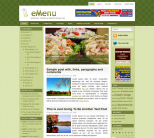 Кулинарная тема wordpress от NewWpThemes: eMenu