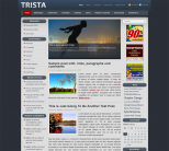 Трехколоночный шаблон wordpress: Trista
