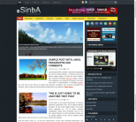 Яркая туристическая тема wordpress: Sinba