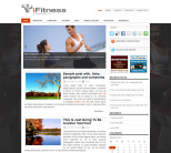 Фитнес шаблон wordpress от NewWpThemes: iFitness