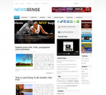 Новостная тема для wordpress: NewsSense