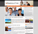 Бизнес новостной шаблон wordpress: Business Corp