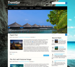 Туристическая тема wordpress: Traveller